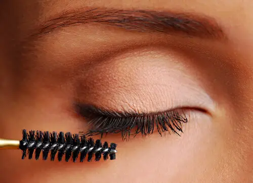 cosmetic comb eyelashes macro image 1