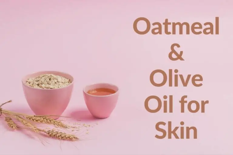 Oatmeal and Olive Oil for Skin